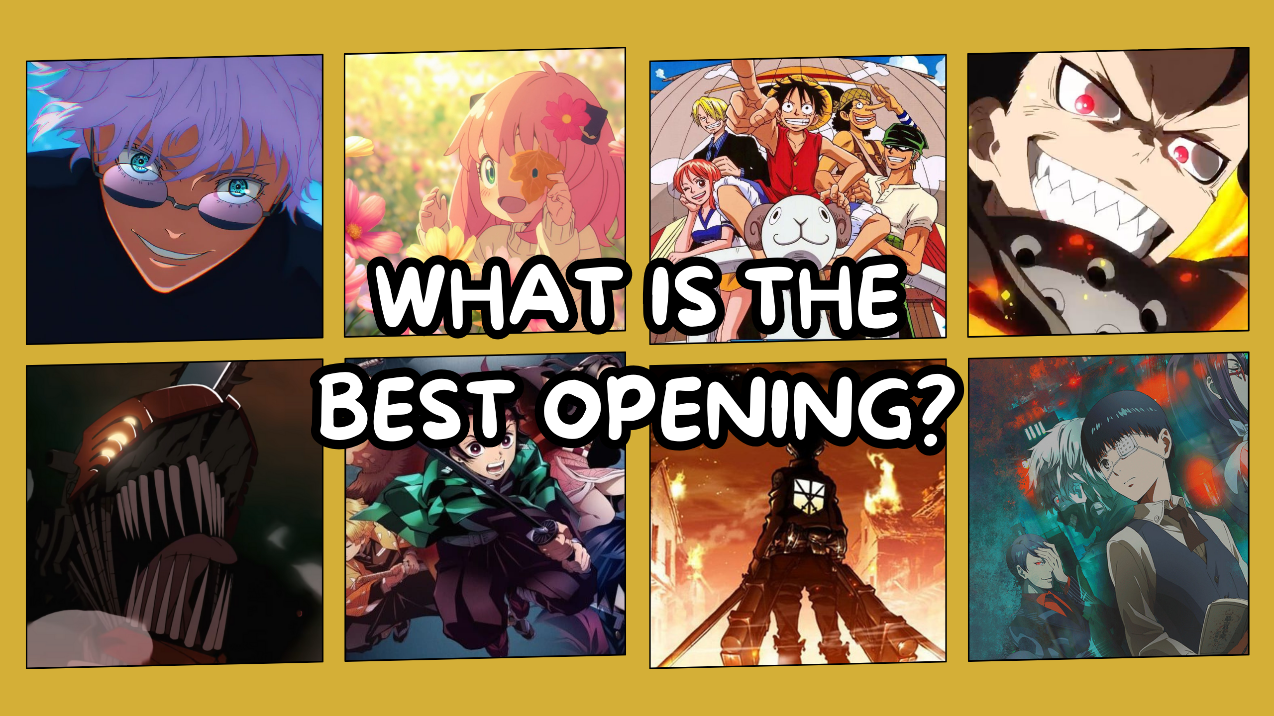 Best Anime Opening